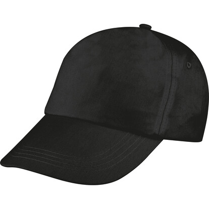 5 Panel Baseballcap Santa Fe,schwarz, A-Nr.: 246603 - 01