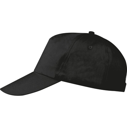 5 Panel Baseballcap Santa Fe,schwarz, A-Nr.: 246603 - 03