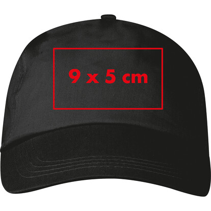 5 Panel Baseballcap Santa Fe,schwarz, A-Nr.: 246603 - 04