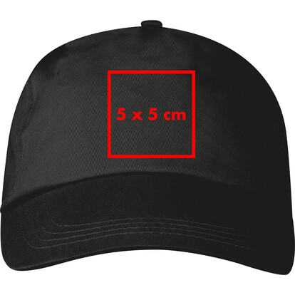 5 Panel Baseballcap Santa Fe,schwarz, A-Nr.: 246603 - 05