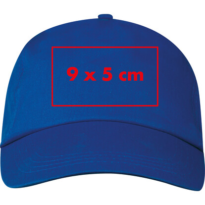 5 Panel Baseballcap Santa Fe,blau, A-Nr.: 246604 - 04