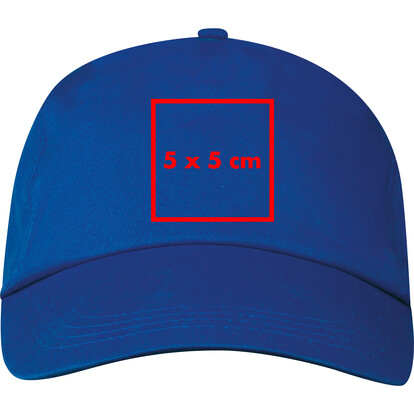 5 Panel Baseballcap Santa Fe,blau, A-Nr.: 246604 - 05
