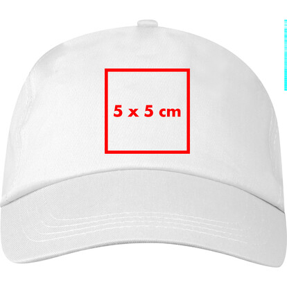 5 Panel Baseballcap Santa Fe,weiss, A-Nr.: 246606 - 05