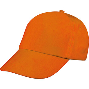 5 Panel Baseballcap Santa Fe,orange, A-Nr.: 246610 - 01 5 Panel Baseballcap Santa Fe,orange, A-Nr.: 246610 - 01