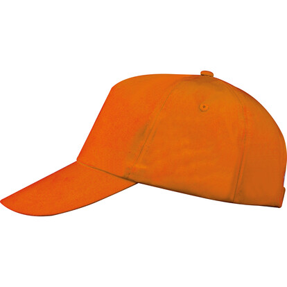 5 Panel Baseballcap Santa Fe,orange, A-Nr.: 246610 - 03