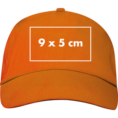 5 Panel Baseballcap Santa Fe,orange, A-Nr.: 246610 - 04