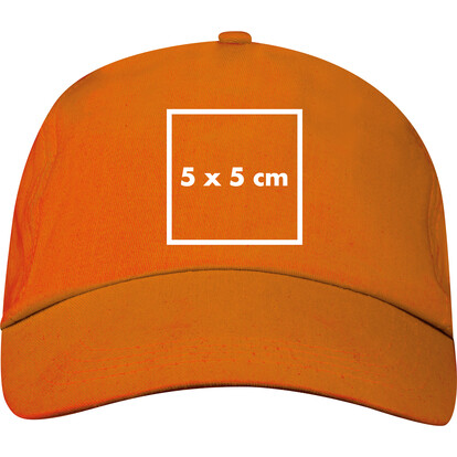 5 Panel Baseballcap Santa Fe,orange, A-Nr.: 246610 - 05