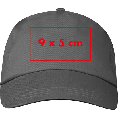 5 Panel Baseballcap Santa Fe,anthrazit, A-Nr.: 246677 - 04