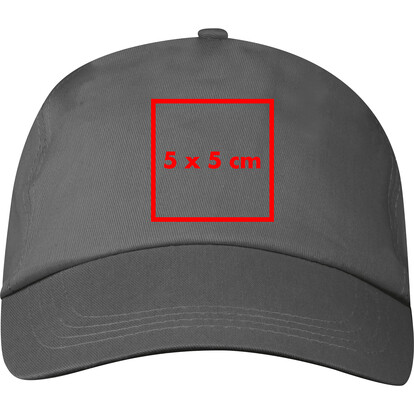 5 Panel Baseballcap Santa Fe,anthrazit, A-Nr.: 246677 - 05