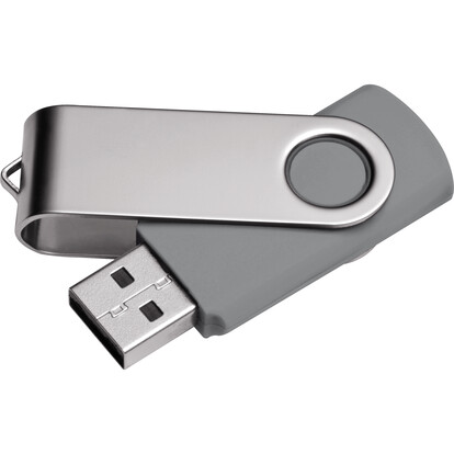 USB-Stick Liège 8 GB,grau, A-Nr.: 249307 - 01