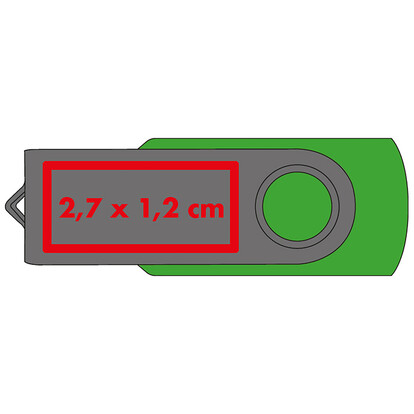 USB-Stick Liège 8 GB,grün, A-Nr.: 249309 - 02