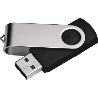 USB-Stick Liège 16 GB,schwarz, A-Nr.: 249603 - 01