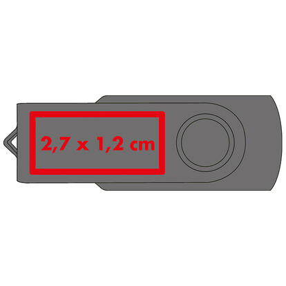 USB-Stick Liège 16 GB,grau, A-Nr.: 249607 - 02