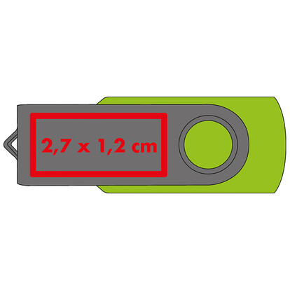 USB-Stick Liège 16 GB,apfelgrün, A-Nr.: 249629 - 02