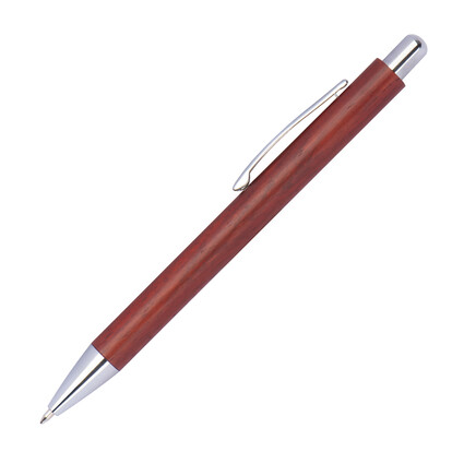 Holz Kugelschreiber Posadas,braun, A-Nr.: 252801 - 02