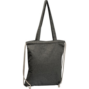 Recycelte Baumwolltasche Addison,schwarz, A-Nr.: 254303 - 01 Recycelte Baumwolltasche Addison,schwarz, A-Nr.: 254303 - 01