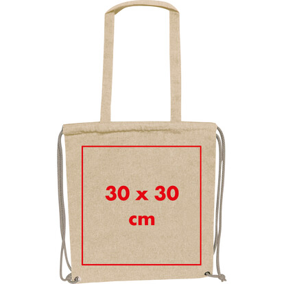 Recycelte Baumwolltasche Addison,weiss, A-Nr.: 254306 - 05