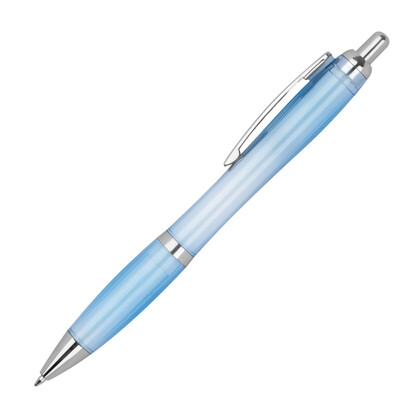 RPET Kugelschreiber Alken,hellblau, A-Nr.: 255224 - 02