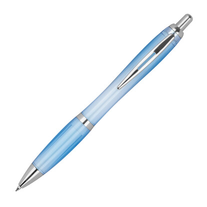 RPET Kugelschreiber Alken,hellblau, A-Nr.: 255224 - 03