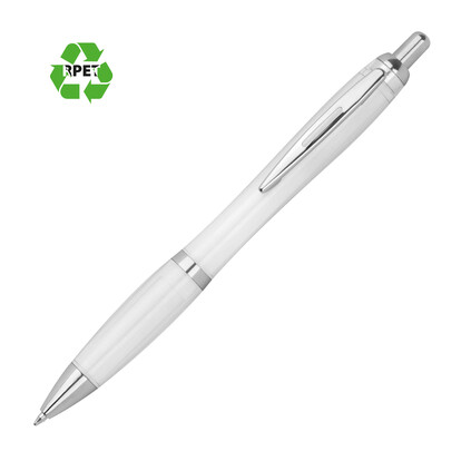 RPET Kugelschreiber Alken,transparent, A-Nr.: 255266 - 01