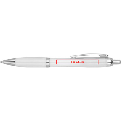 RPET Kugelschreiber Alken,transparent, A-Nr.: 255266 - 05