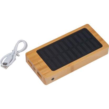 Solar Powerbank 8.000mAh Bakersfield, A-Nr.: 2563 - 01 Solar Powerbank 8.000mAh Bakersfield, A-Nr.: 2563 - 01