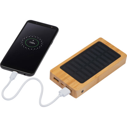 Solar Powerbank 8.000mAh Bakersfield, A-Nr.: 2563 - 02 Solar Powerbank 8.000mAh Bakersfield, A-Nr.: 2563 - 02