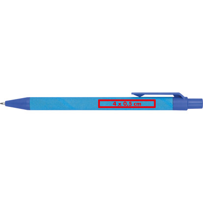 Papp Kugelschreiber Amsterdam,blau, A-Nr.: 256504 - 04