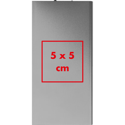 Powerbank 8.000 mAh Wolfsberg,grau, A-Nr.: 261207 - 04
