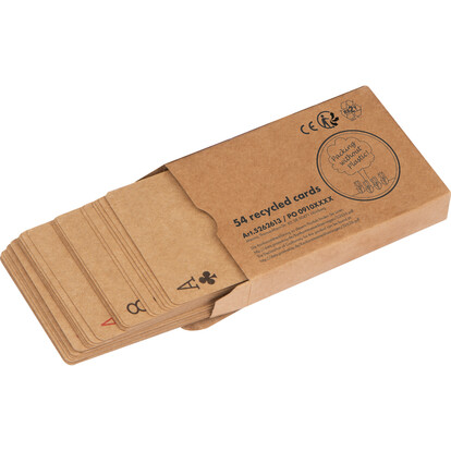 Spielkarten Newcastle,beige, A-Nr.: 262613 - 02