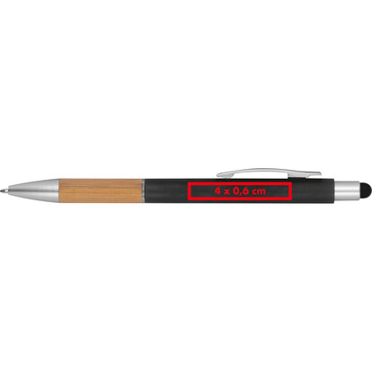 Kugelschreiber mit Touchfunktion Tripoli,schwarz, A-Nr.: 264203 - 04