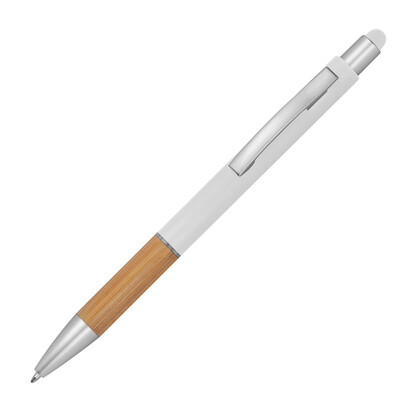Kugelschreiber mit Touchfunktion Tripoli,weiss, A-Nr.: 264206 - 01
