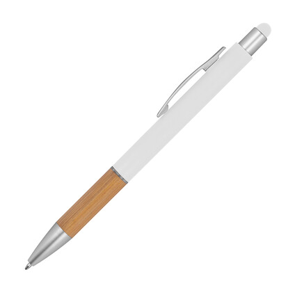 Kugelschreiber mit Touchfunktion Tripoli,weiss, A-Nr.: 264206 - 02