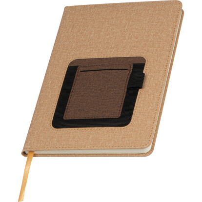 A5 Notizbuch Tilburg,beige, A-Nr.: 268113 - 02