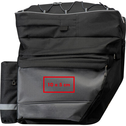 Fahrradtasche Plymouth,schwarz, A-Nr.: 268303 - 04