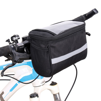 Fahrradtasche Lenker Pompei,schwarz, A-Nr.: 268603 - 03
