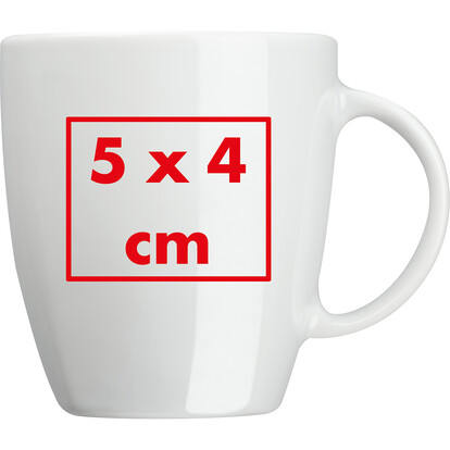 Porzellan Tasse Ottawa,weiss, A-Nr.: 268906 - 04