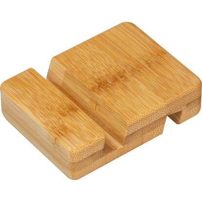 Bambus Smartphonehalter San Sebastián, A-Nr.: 2695 - 02 Bambus Smartphonehalter San Sebastián, A-Nr.: 2695 - 02