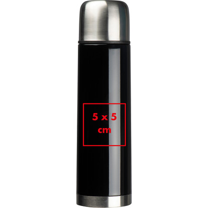 Set aus Isolierflasche und -becher Split,schwarz, A-Nr.: 269603 - 03