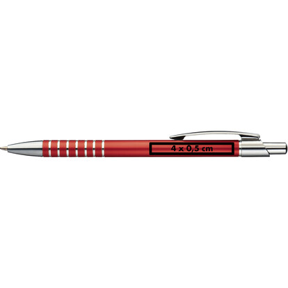 Metall Kugelschreiber Itabela,rot, A-Nr.: 276205 - 03