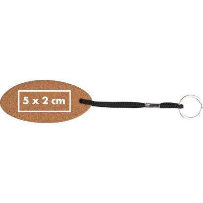 Kork-Schlüsselanhänger Watersports,beige, A-Nr.: 276913 - 04
