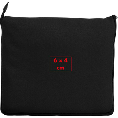 2in1 XL-Fleece-Decke/Kissen Radcliff,schwarz, A-Nr.: 277503 - 04
