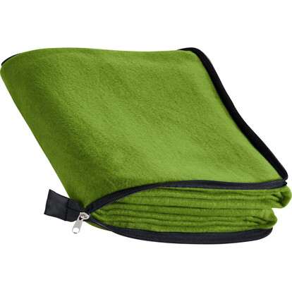2in1 XL-Fleece-Decke/Kissen Radcliff,apfelgrün, A-Nr.: 277529 - 03