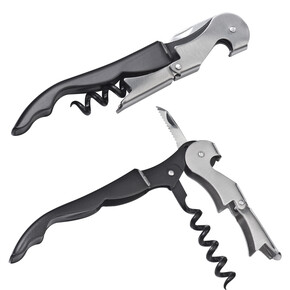 Metall Kellnermesser Mendoza,schwarz, A-Nr.: 286503 - 01 Metall Kellnermesser Mendoza,schwarz, A-Nr.: 286503 - 01