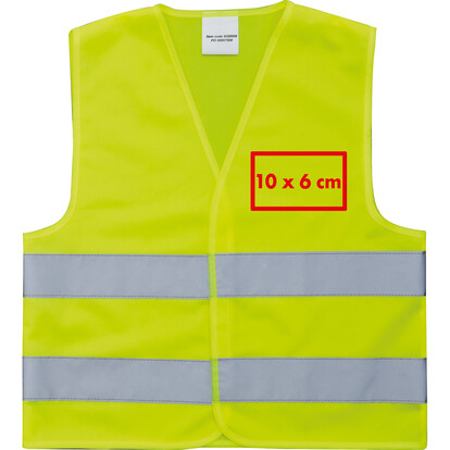 Kinderwarnweste Ilo,gelb, A-Nr.: 288808 - 04