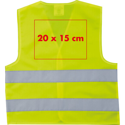 Kinderwarnweste Ilo,gelb, A-Nr.: 288808 - 05