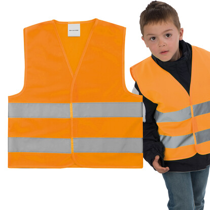 Kinderwarnweste Ilo,orange, A-Nr.: 288810 - 01