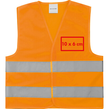 Kinderwarnweste Ilo,orange, A-Nr.: 288810 - 04