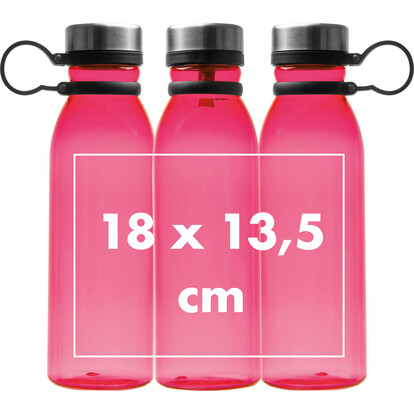 Trinkflasche Sapporo,rot, A-Nr.: 290805 - 05