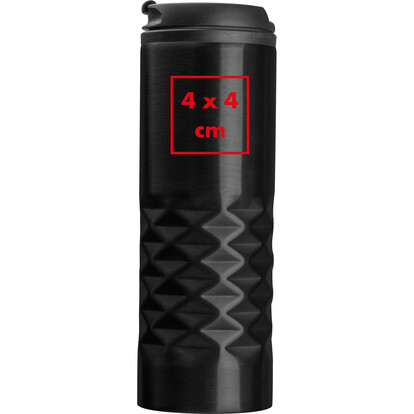 Isolierbecher Alexandria,schwarz, A-Nr.: 291403 - 04
